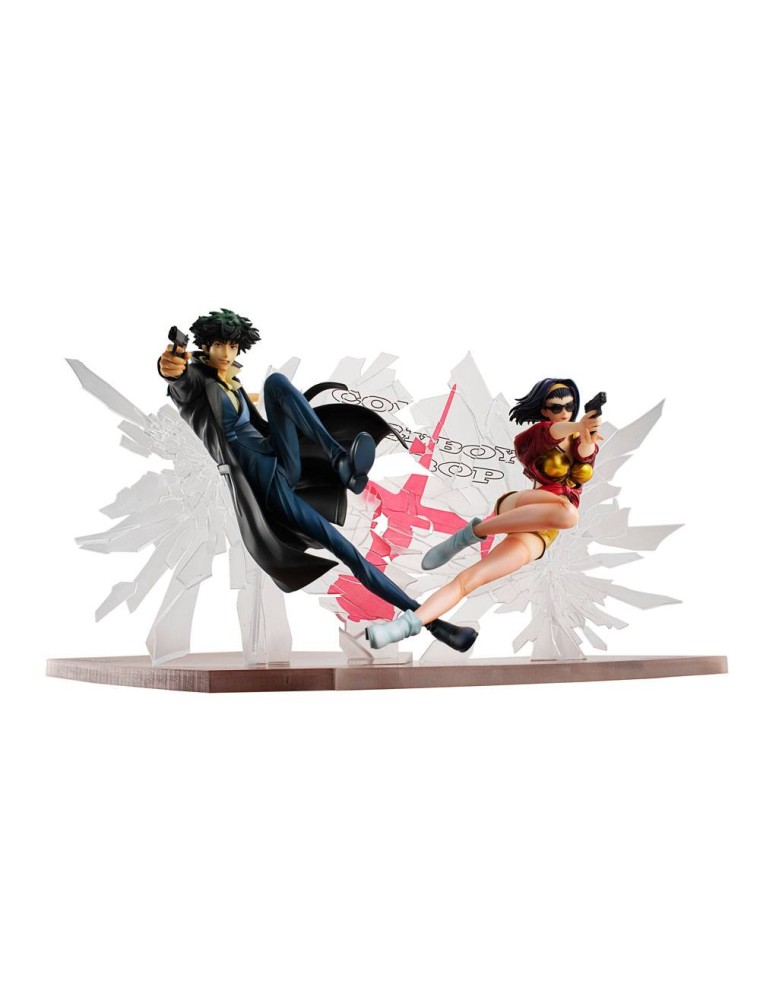 Cowboy Bebop Pvc Statuas 1/8 Spike Spiegel & Faye Valentine 1st Gig 20 Cm Megahouse