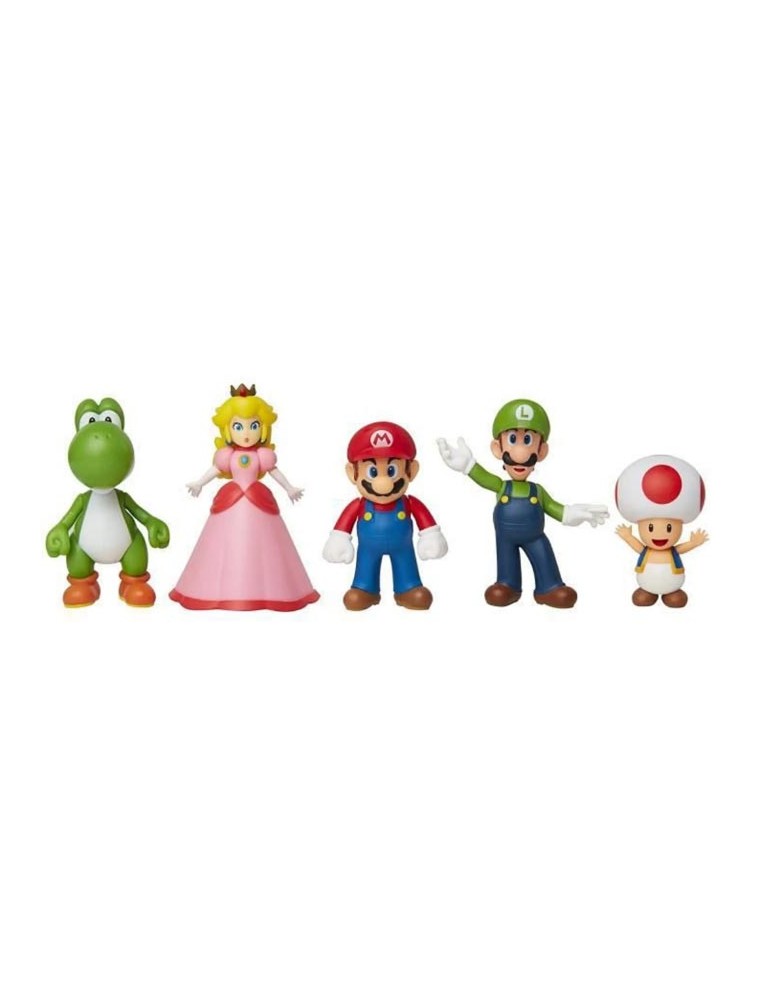 SUPER MARIO PACK 5 PERSONAGGI FIGURES - ACTION