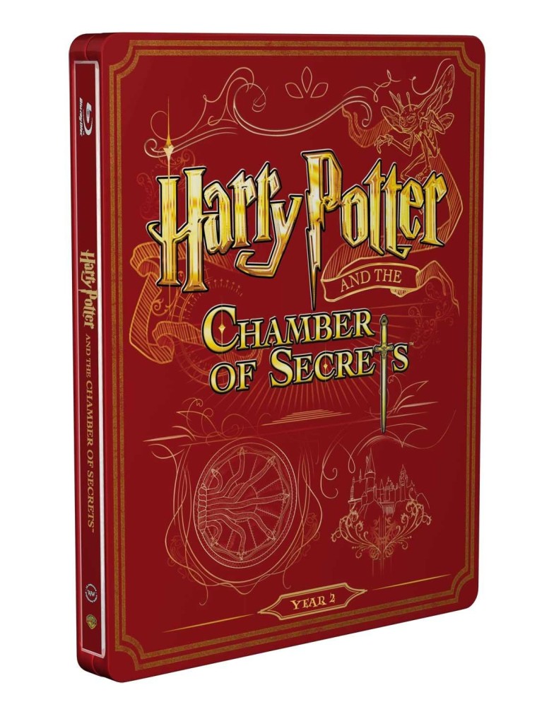 Harry Potter e La Camera dei Segreti Blu-Ray + Steelbook Warner Bros.