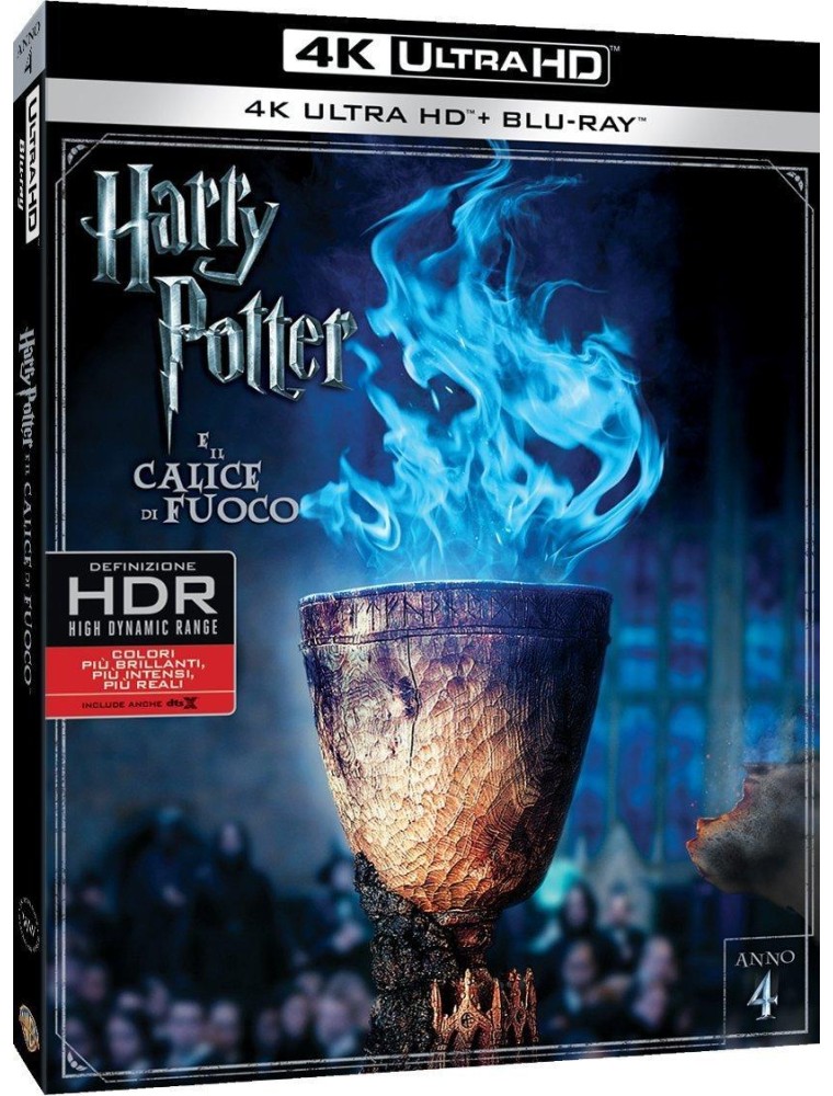 Harry Potter e Il Calice di Fuoco 4K Ultra HD + Blu-Ray Warner Bros.