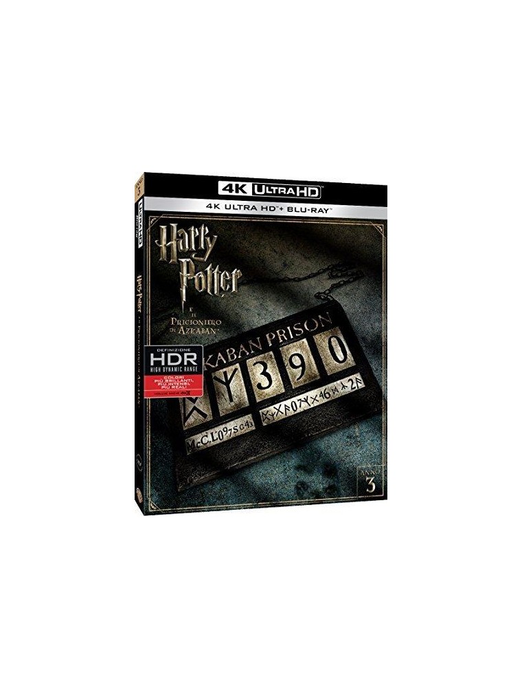 Harry Potter e Il Prigioniero di Azkaban 4K Ultra HD + Blu-Ray Warner Bros.