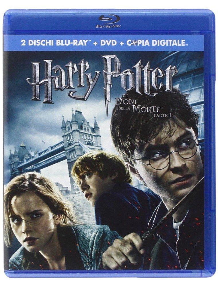 Harry Potter e I Doni della Morte - Parte 1 2 Blu-Ray + DVD + Filmcell Warner Bros.