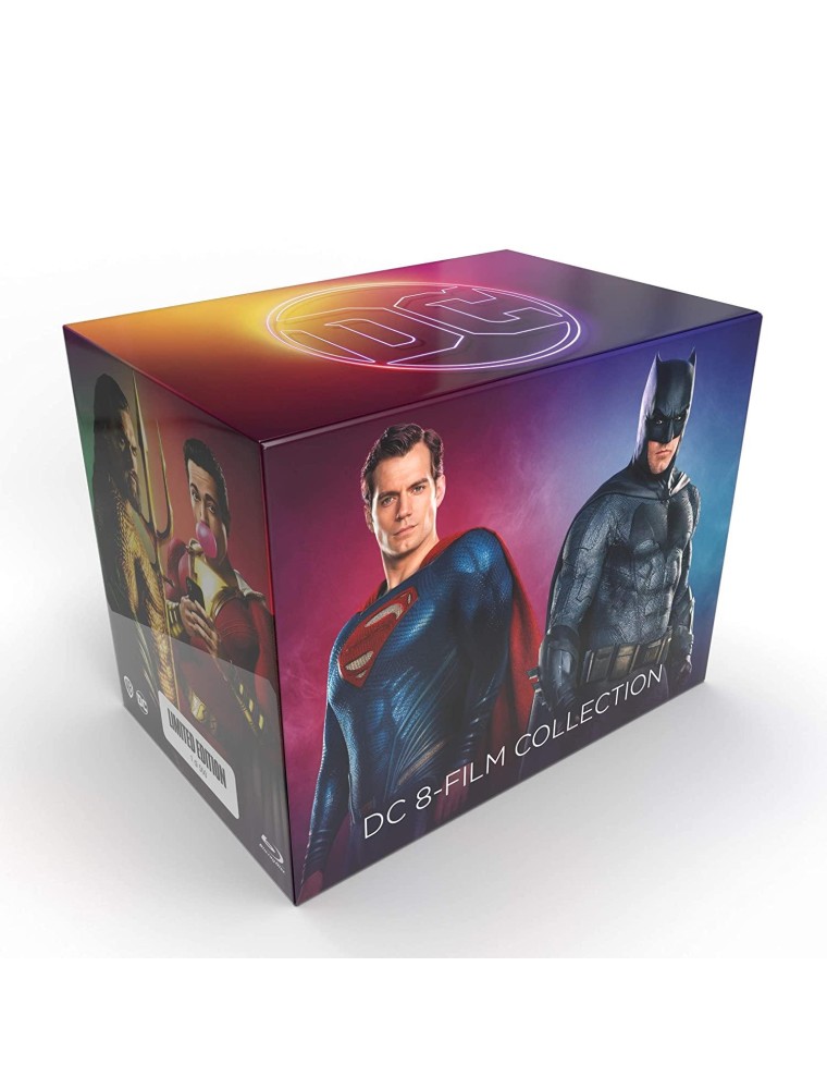 DC Comics Cofanetto da Collezione 8 Film Blu-Ray Warner Bros.