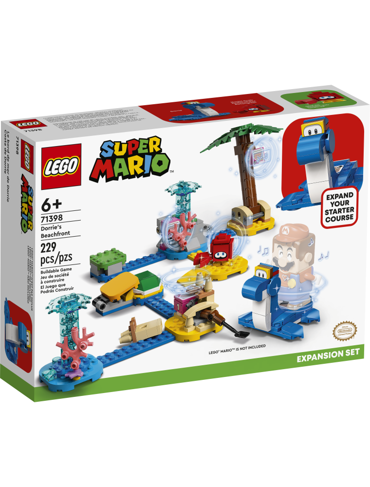 LEGO SUPER MARIO 71398 - LUNGOMARE DI DORRIE - PACK DI ESPANSIONE