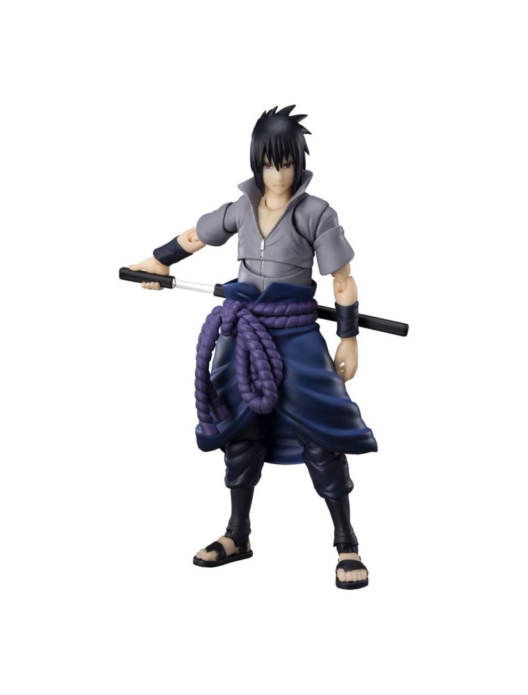 Naruto Shippuden S.h. Figuarts Action Figura Sasuke Uchiha -he Who Bears All Hatred- 15 Cm Bandai Tamashii Nations