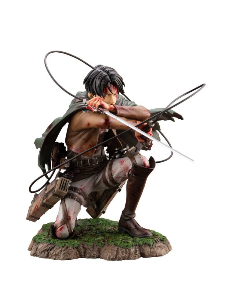 Attack On Titan Artfxj Statua 1/7 Levi Fortitude Ver. 17 Cm Kotobukiya