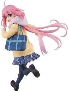 Laid-back Camp Pop Up Parade Pvc Statua Nadeshiko Kagamihara 16 Cm Max Factory