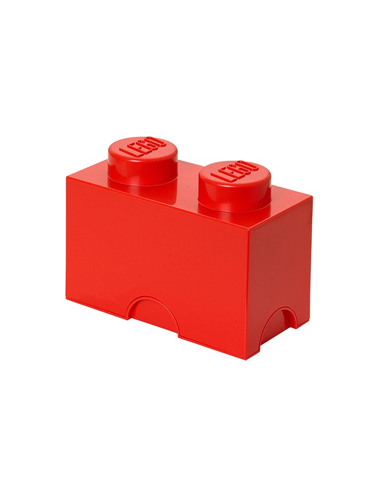 CONTENITORE LEGO BRICK 2 ROSSO GADGET