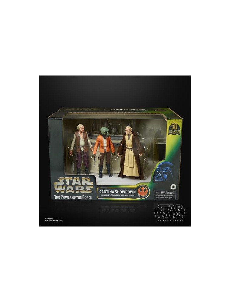 Star Wars - Black Series - Set Cantina Showdown con Personaggi Figura 15 cm Excl Gadget