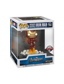 Marvel Avengers - Pop Funko Vinile Figura 584 Iron Man (assemble) - Ga Excl Funko Figures