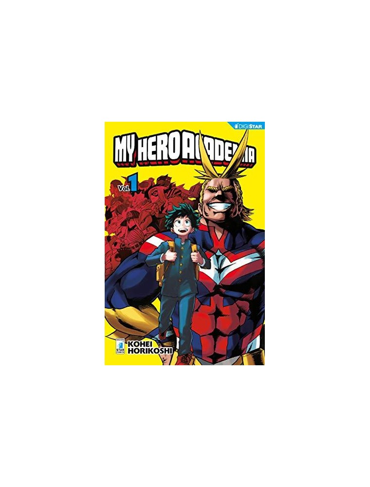 MY HERO ACADEMIA VOL. 1 FUMETTO MANGA