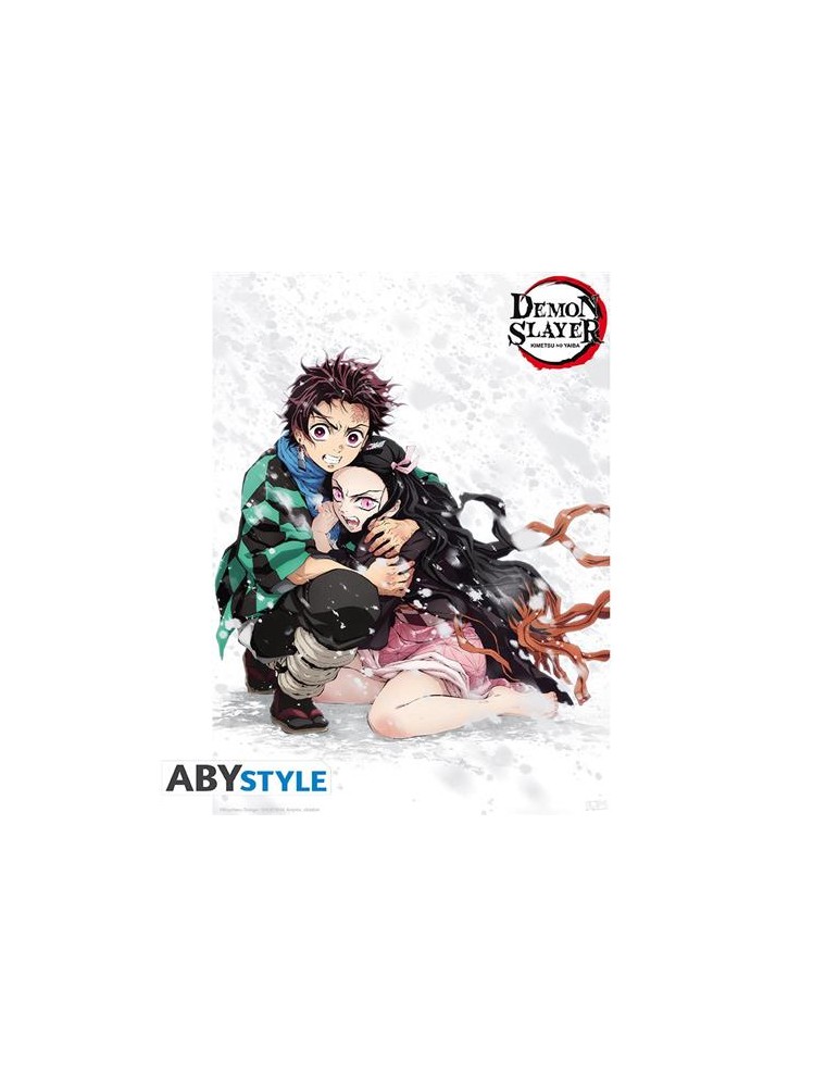 Abydco795 - Demon Slayer - Tanjiro & Nezuko Snow - Poster (52x38) Gadget