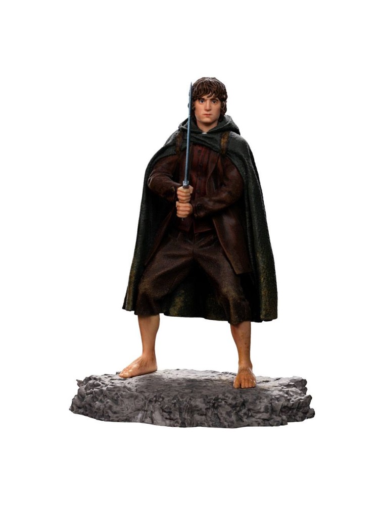 Il Signore Degli Anelli Bds Art Scale Statua 1/10 Frodo 12 Cm Iron Studios