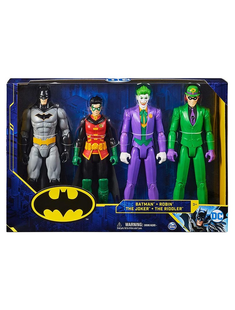 BATMAN PACK CON 4 FIGURES - ACTION