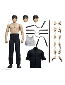 Bruce Lee Ultimates Action Figura Bruce The Warrior 18 Cm Super7