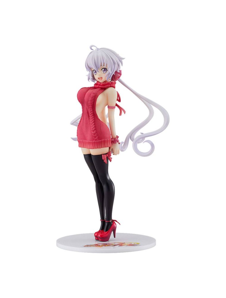 Senki Zesshou Symphogear G Pvc Statua 1/7 Chris Yukine: Lovely Sweater Style Aq 24 Cm Good Smile Company