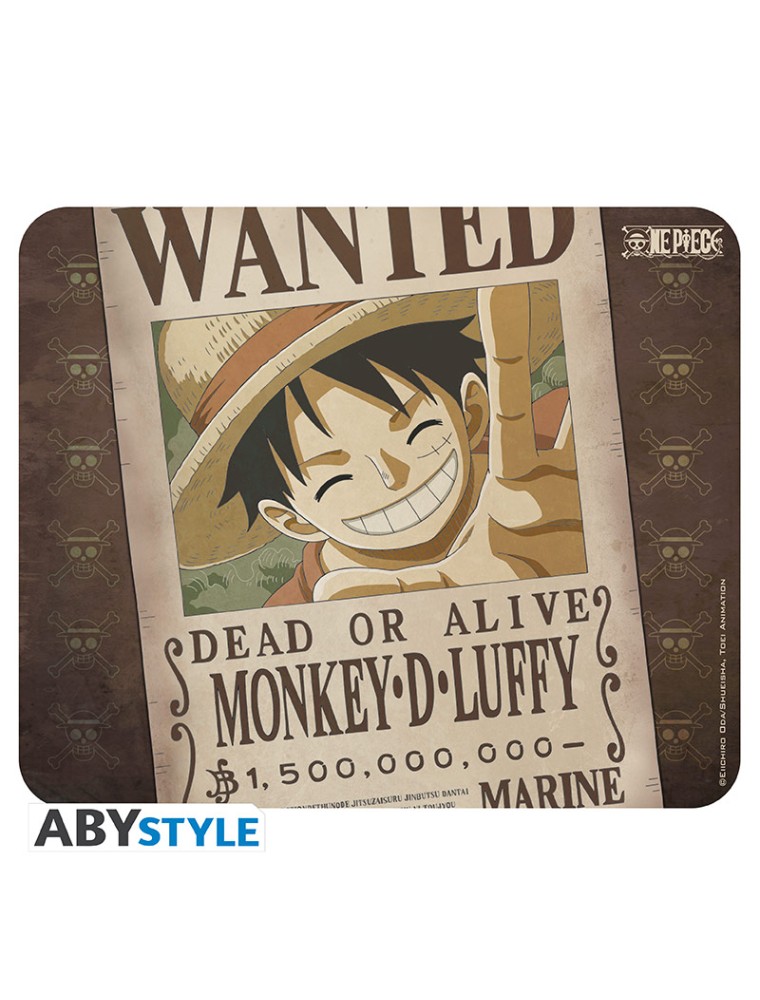 One Piece - Flexible Tappetino Per Mouse - Wanted Luffy