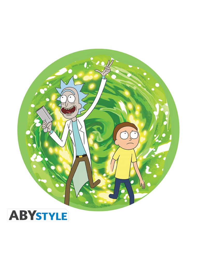 Rick E Morty - Flexible Tappetino Per Mouse - Portal