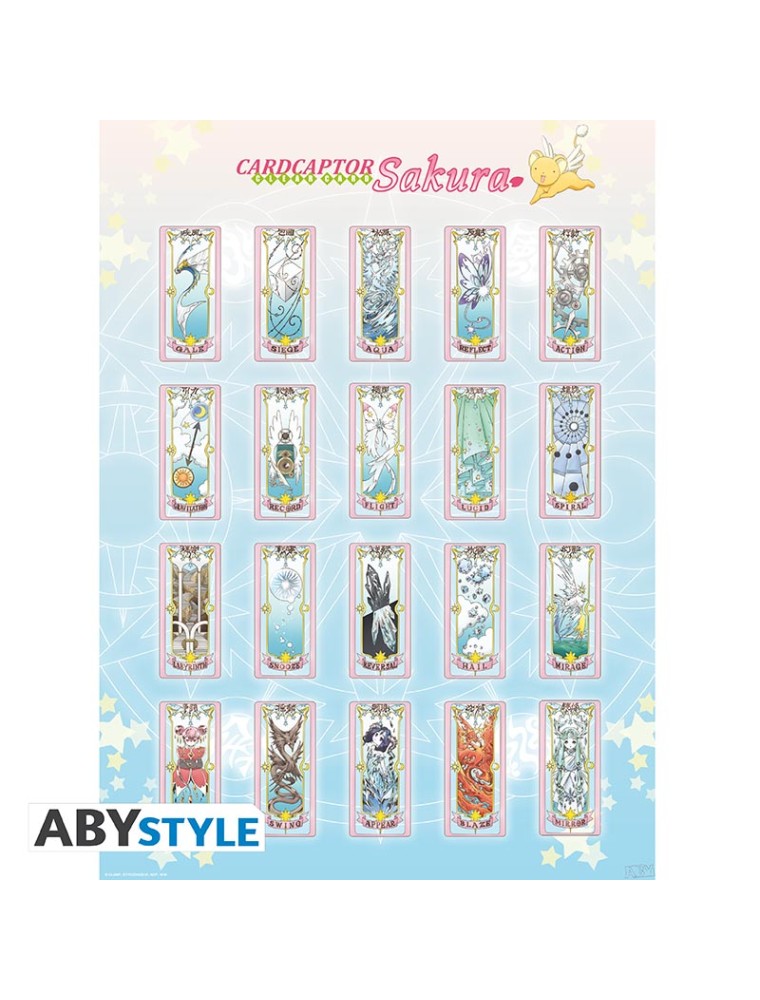 Cardcaptor Sakura - Poster "clear Cards" (52 X 38)