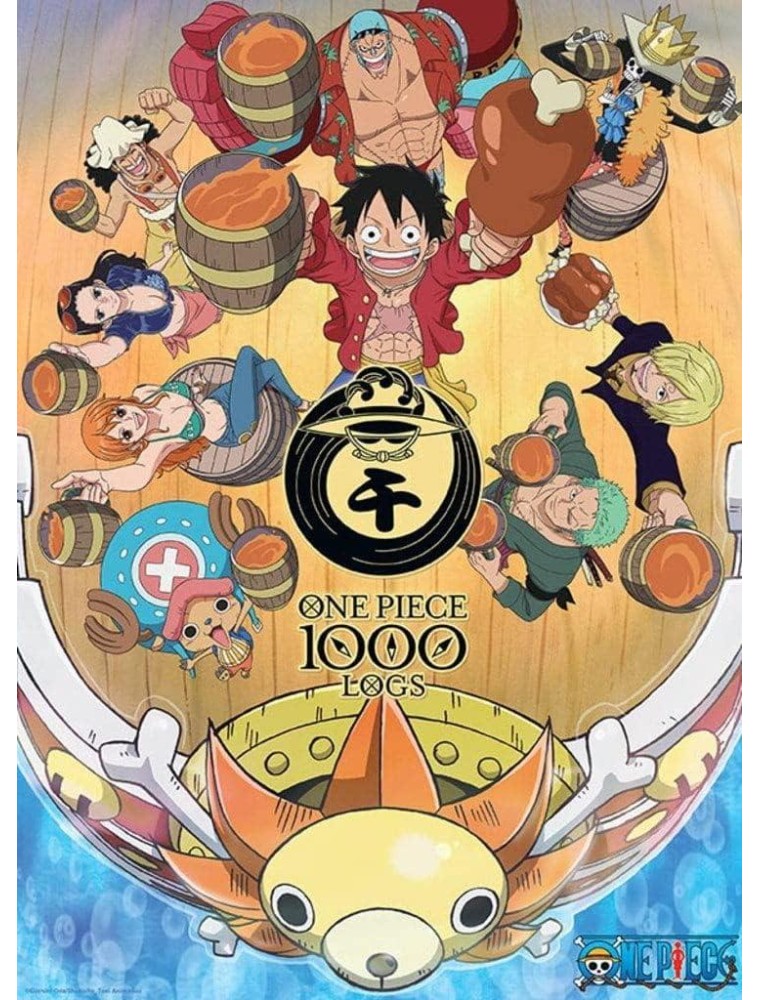 One Piece - Poster "1000 Loghi per Salutare" 52 x 38 cm AbyStyle