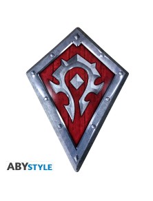 World Of Warcraft - Plaque Métal "horde Shield" (25x35)