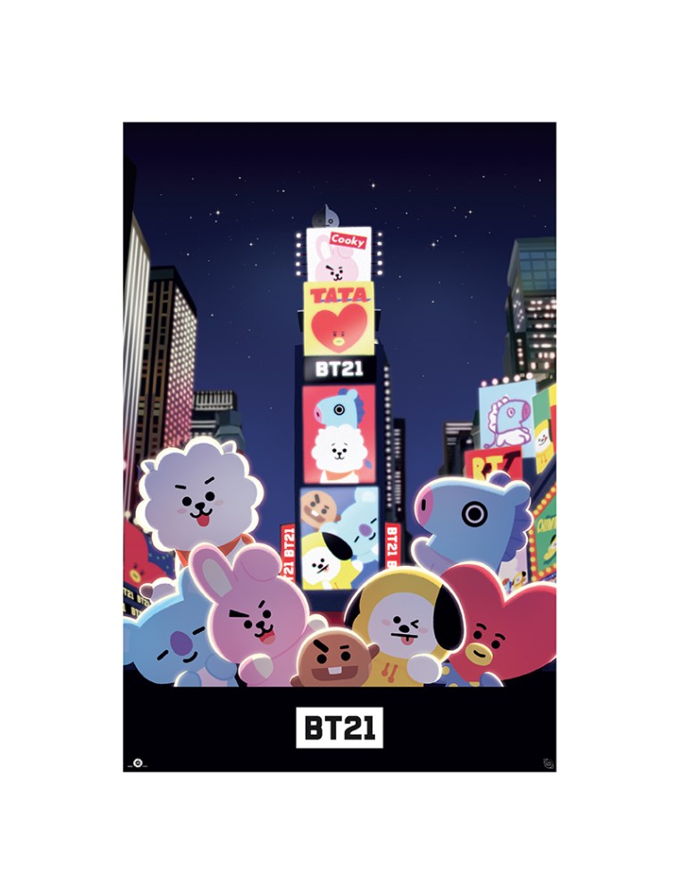 Bt21 - Poster "times Square" (91.5x61)