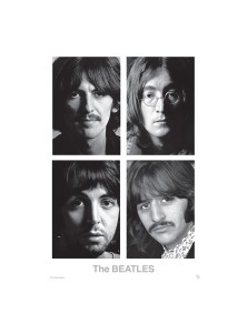 The Beatles - Poster "white...