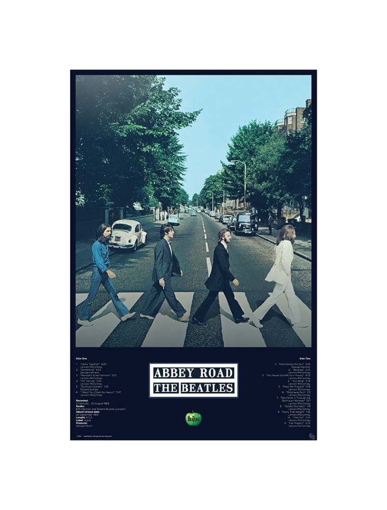 The Beatles - Poster "Abbey Road Tracks" 91.5 x 61 cm GB Eye