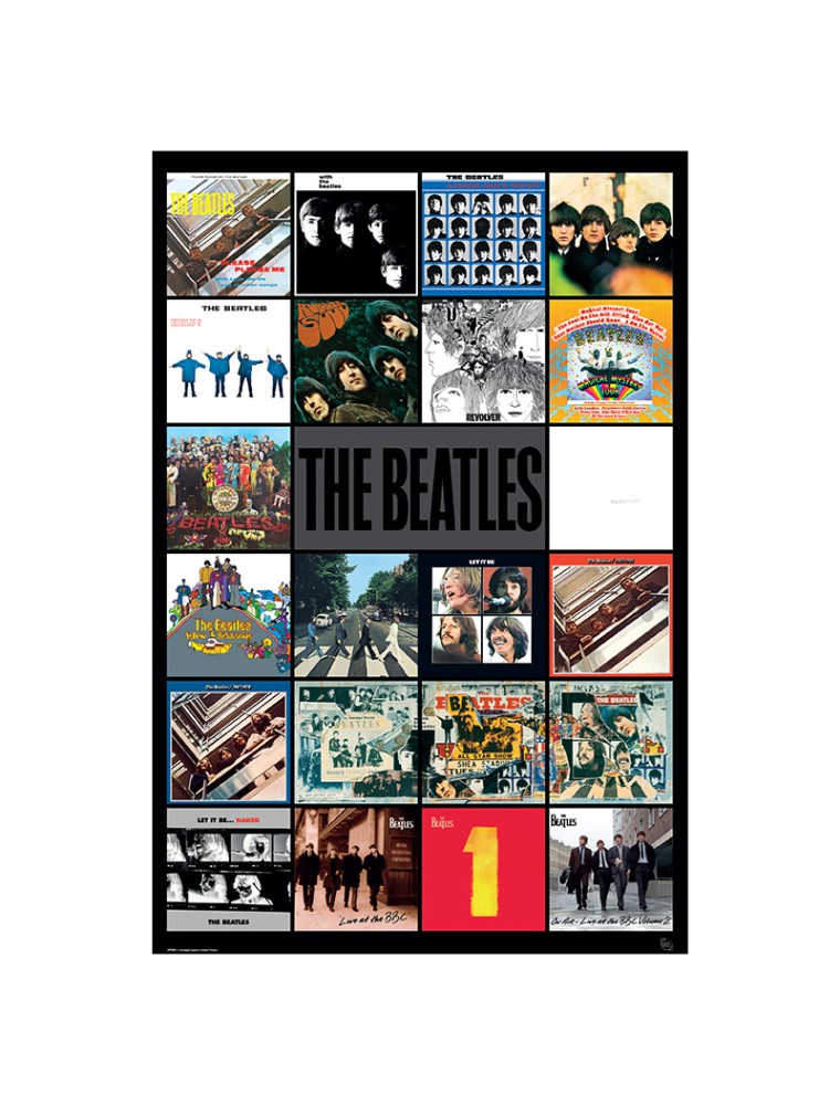 The Beatles - Poster "albums" (91.5x61)