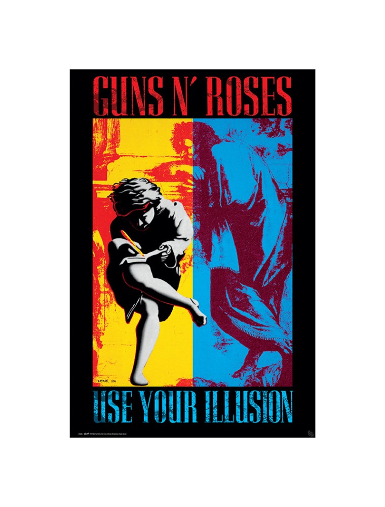 Guns N Roses  - Poster "illusion" (91.5x61)