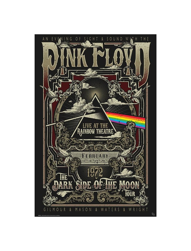 Pink Floyd - Poster "rainbow Theatre" (91.5x61)