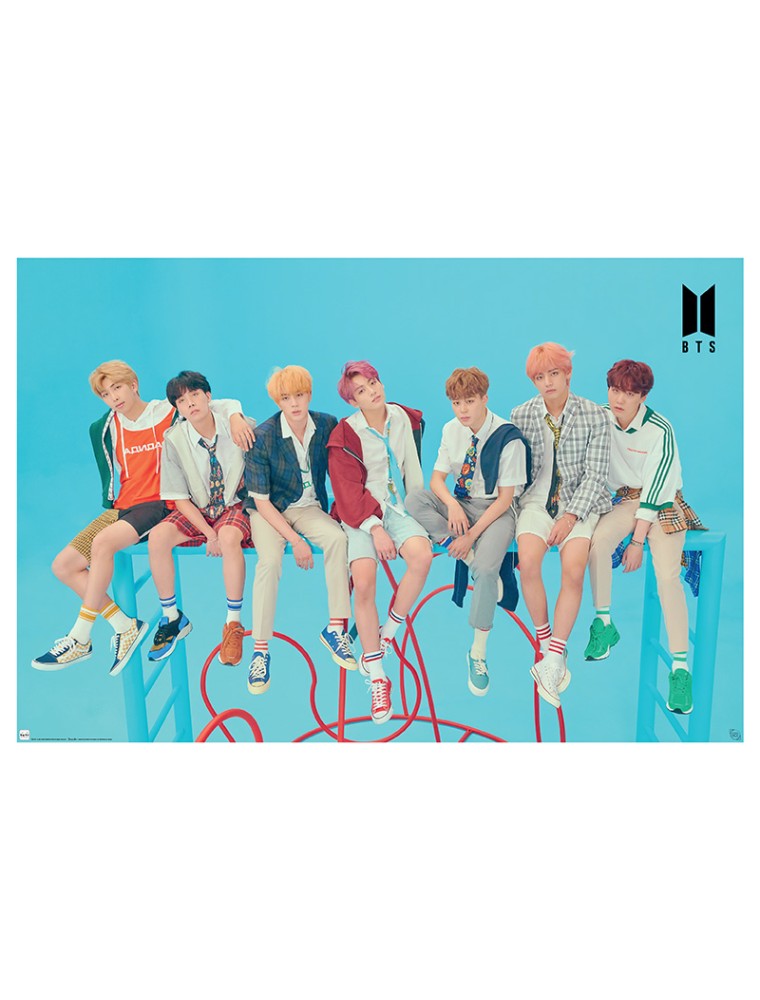 Bts - Poster "group Blue" (91.5x61)