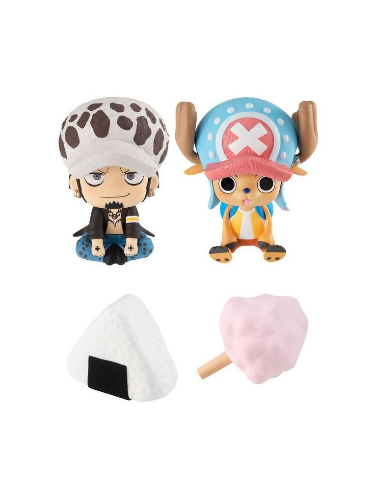 One Piece Look Up Pvc Statuas Trafalgar Law & Tony Tony Chopper Ltd Ver. 11 Cm Megahouse