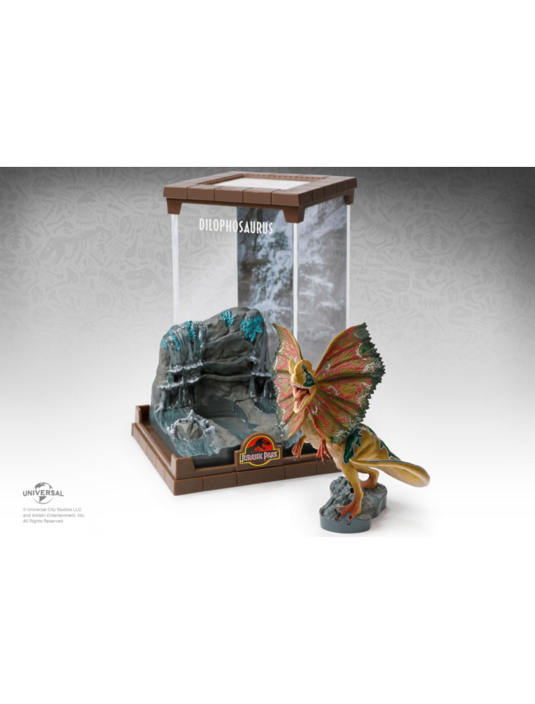 Jurassic Park Creatura Diorama Dilophosaurus 18 Cm Noble Collection