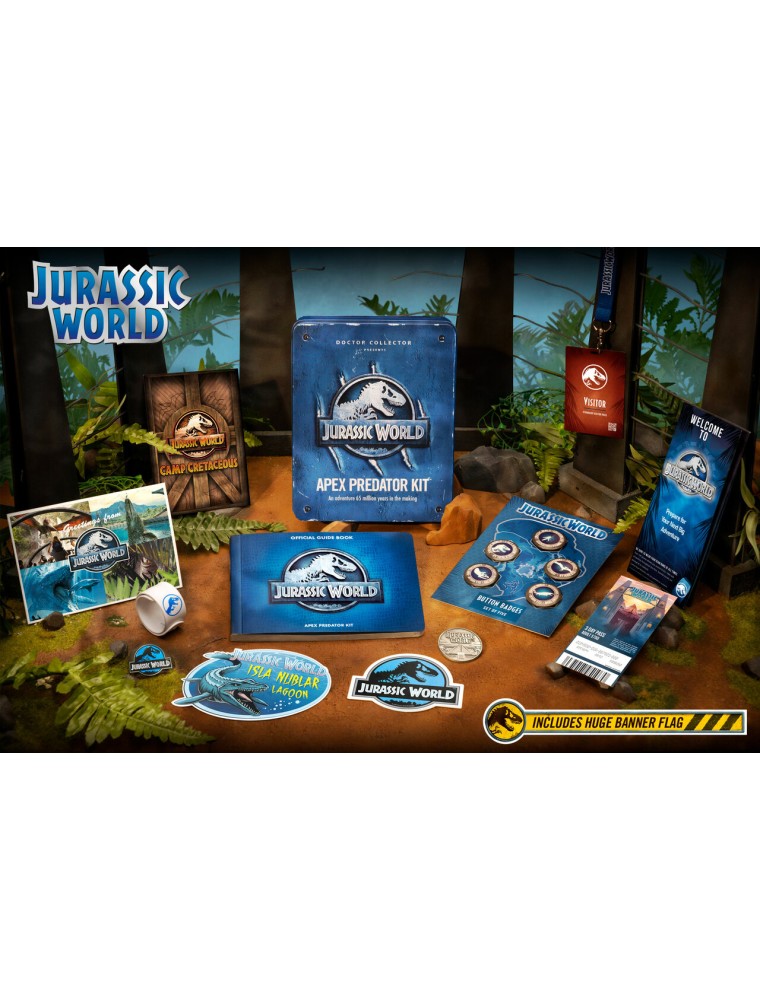 JURASSIC WORLD APEX PREDATOR KIT REPLICA DOCTOR COLLECTOR