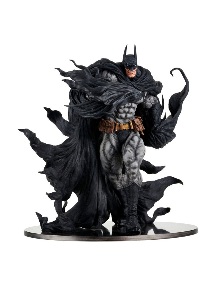 Dc Comics Sofbinal Soft Vinile Statua Batman Hard Black Ver. 35 Cm Union Creative