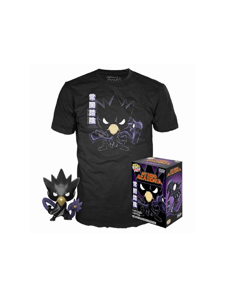 Set Pop Figura & Tee My Hero Academia Tokoyami Funko