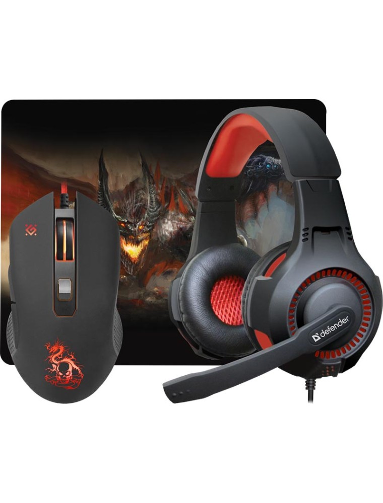 DEFENDER DEVOURER MHP-006 GAMING SET MOUSE E TASTIERE