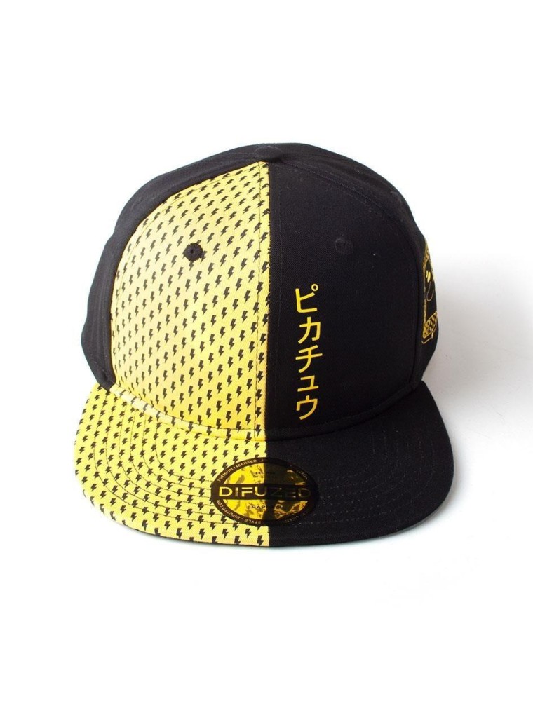 Pokémon - Cappellino Pikachu Cappellino Snapback Adulto Difuzed