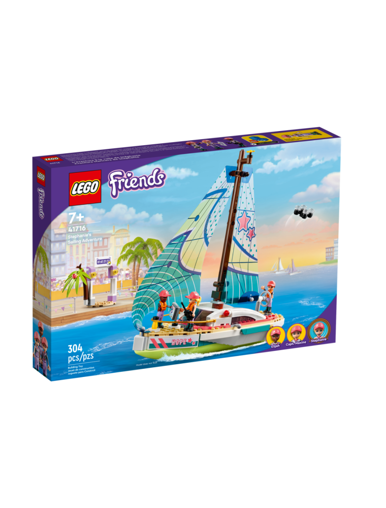 LEGO FRIENDS 41716 - L'AVVENTURA IN BARCA DI STEPHANIE