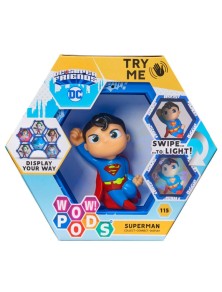 Wow! Pod Dc Comics Superman Led Figura Wow Stuff - Wow Pods