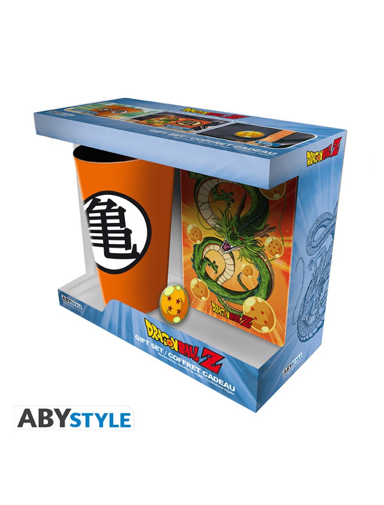 Dragon Ball - Xxl Glass + Spilla + Pocket Agenda "dragon Ball"