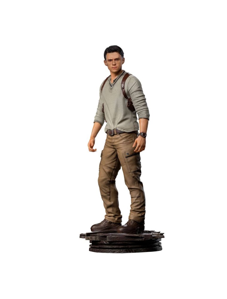 Uncharted Movie Art Scale Statua 1/10 Nathan Drake 20 Cm Iron Studios