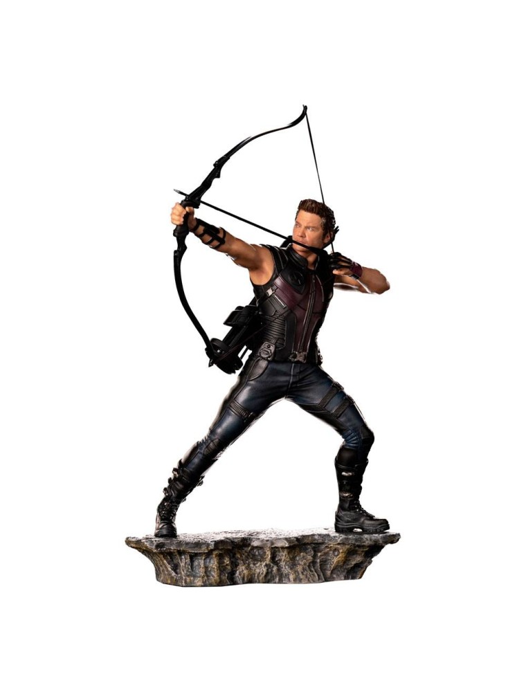 The Infinity Saga Bds Art Scale Statua 1/10 Hawkeye Battle Of Ny 23 Cm Iron Studios