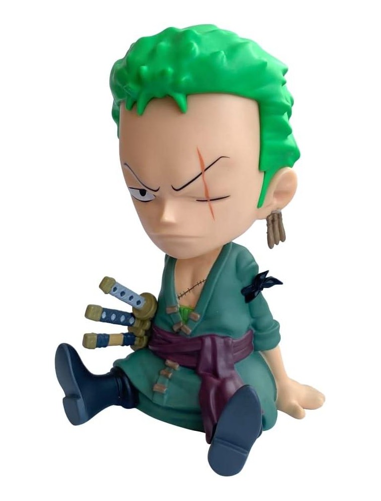 One Piece Salvadanaio Roronoa Zoro 16 cm Plastoy