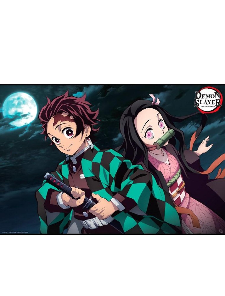 Demon Slayer Poster "Tanjiro & Nezuko" 91.5 x 61 cm AbyStyle