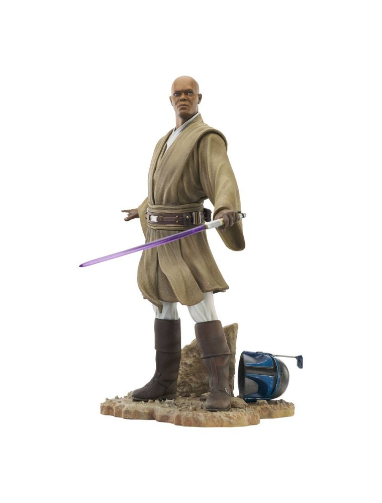 Star Wars Episode II Premier Collection Mace Windu 28 Cm Gentle Giant