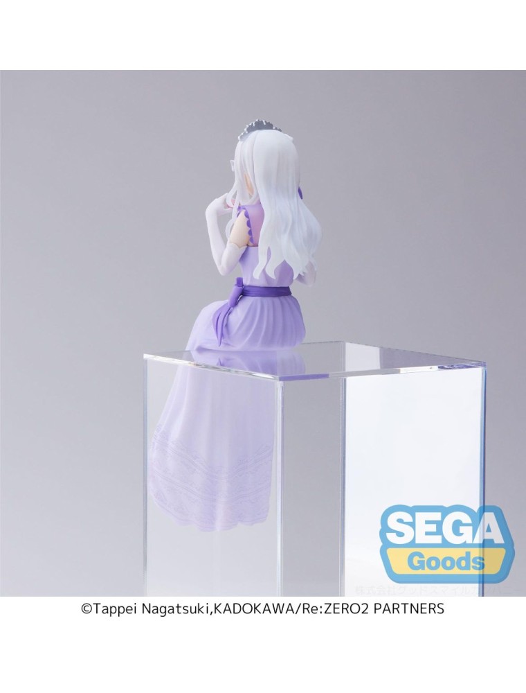 Re Zero Emilia Party Pm Perching Figura Figura Sega