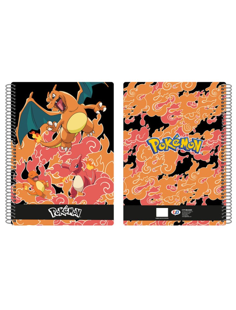 Pokemon Charmander Evoluzione A4 Agenda Cyp Brands