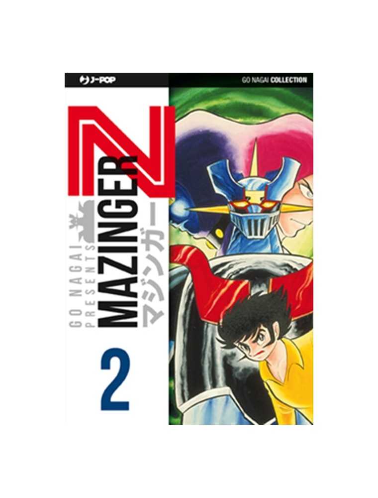 Mazinger Z numero 2 (bianco) Jpop